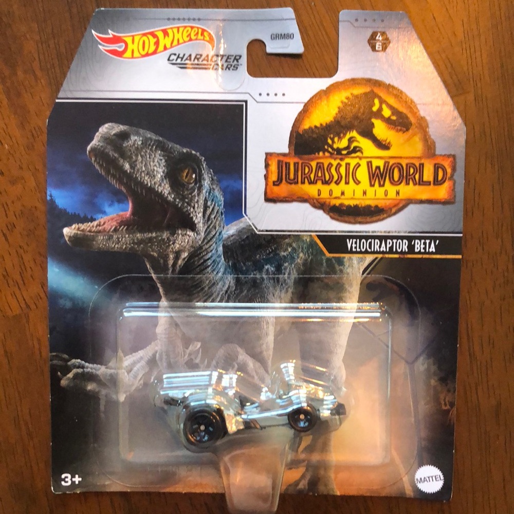 Hot Wheels Jurassic World Velociraptor Car Beta